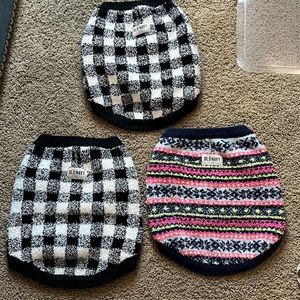 Dog Pet Sweater Lot of 3, Old Navy, Size Medium, Great Condition